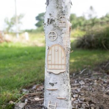 Intra απο ξύλο plywood 3mm-4mm πάχος - Σετ πορτών και παραθύρων Garden Gnome Δίασταση 30x30 cm Intraeaxys-qomeew57 - Image 5