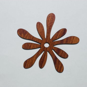 Intra απο ξύλο plywood 3mm-4mm πάχος - Ξύλινο κομμένο λουλούδι Ημιτελές ξύλινο ντεκόρ κήπου Δίασταση 30x30 cm Intraeaxys-r1z2xrn1 - Image 1