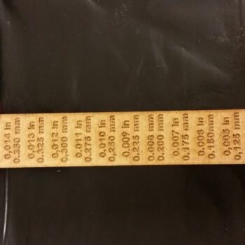 Intra απο ξύλο plywood 3mm-4mm πάχος - Μετρητής Kerf με δεδομένα ρύθμισης Δίασταση 30x30 cm Intraeaxys-075d8m3o - Image 1