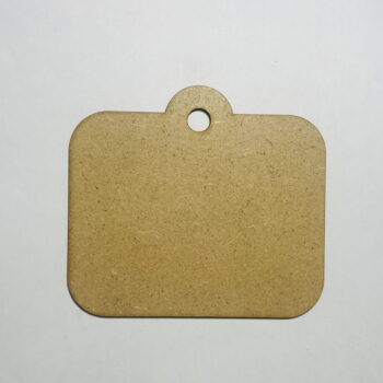 Intra απο ξύλο plywood 3mm-4mm πάχος - Ετικέτα δώρου Ξύλινη κενή αποκοπή Δίασταση 30x30 cm Intraeaxys-lopqr037 - Image 1