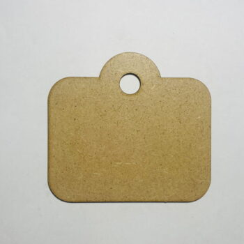 Intra απο ξύλο plywood 3mm-4mm πάχος - Ξύλο κοπής σχήματος ετικέτας δώρου Δίασταση 30x30 cm Intraeaxys-joed4md1 - Image 1