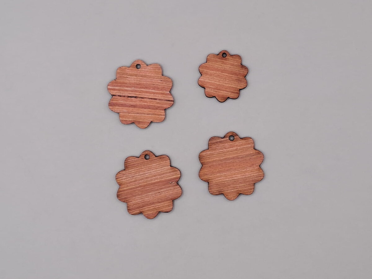 Intra απο ξύλο plywood 3mm-4mm πάχος - Σχήμα αποκοπής κύκλου με πέτσα Δίασταση 30x30 cm Intraeaxys-pok36j87