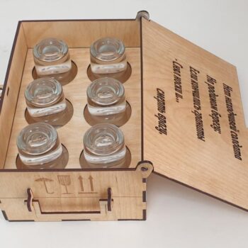 Intra απο ξύλο plywood 3mm-4mm πάχος - Κουτί στρατιώτη Δίασταση 30x30 cm Intraeaxys-qomm9zko - Image 1