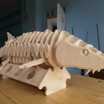 Intra απο ξύλο plywood 3mm-4mm πάχος - Μίνι μπαρ Sturgeon Fish Δίασταση 30x30 cm Intraeaxys-yon0wpk7 - Image 1