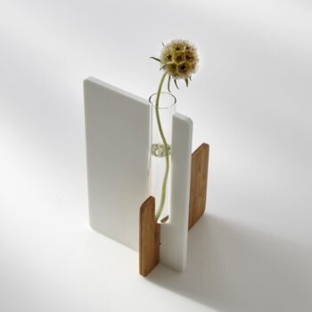 Intra απο ξύλο plywood 3mm-4mm πάχος - Βάζο δοκιμαστικού σωλήνα Δίασταση 30x30 cm Intraeaxys-078y9w4o - Image 3