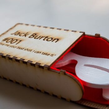 Intra απο ξύλο plywood 3mm-4mm πάχος - Αρχείο PDF προτύπου θήκης γυαλιών Δίασταση 30x30 cm Intraeaxys-voq24r5o - Image 1