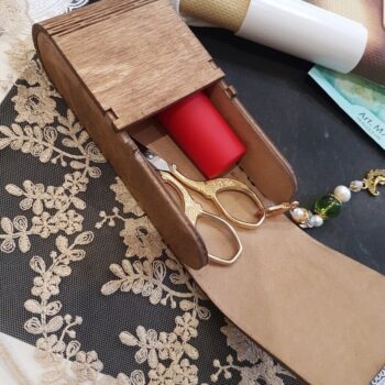 Intra απο ξύλο plywood 3mm-4mm πάχος - Θήκη με Living Hinge Δίασταση 30x30 cm Intraeaxys-r1z289m1 - Image 1