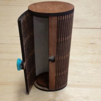 Intra απο ξύλο plywood 3mm-4mm πάχος - Θήκη γυαλιού ηλίου Δίασταση 30x30 cm Intraeaxys-075ykzmo - Image 1