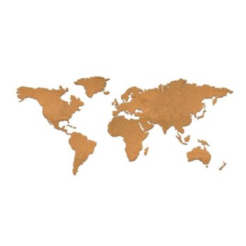 Intra απο ξύλο plywood 3mm-4mm πάχος - Κενός παγκόσμιος χάρτης Δίασταση 30x30 cm Intraeaxys-zo9yx0r7 - Image 1