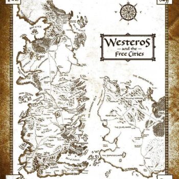 Intra απο ξύλο plywood 3mm-4mm πάχος - Χάρτης του Westeros Game Of Thrones Δίασταση 30x30 cm Intraeaxys-r7vmxml7 - Image 3