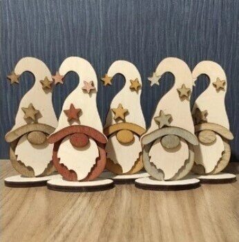 Intra απο ξύλο plywood 3mm-4mm πάχος - Χριστουγεννιάτικα Ξύλινα στολίδια Δίασταση 10x10 cm Intraeaxys-r1z2ykm1 - Image 1