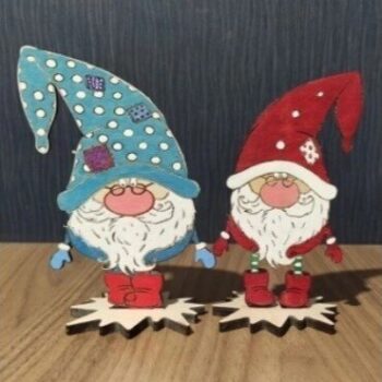 Intra απο ξύλο plywood 3mm-4mm πάχος - Nordic Gnome Δίασταση 30x30 cm Intraeaxys-yon0g4p7 - Image 1