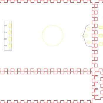 Intra απο ξύλο plywood 3mm-4mm πάχος - Μικρή κιθάρα Δίασταση 30x30 cm Intraeaxys-r1z02l2o - Image 5