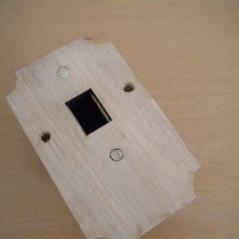 Intra απο ξύλο plywood 3mm-4mm πάχος - Κρεμάστρα τοίχου κιθάρας Δίασταση 30x30 cm Intraeaxys-r7vd5j57 - Image 8