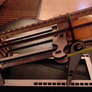 Intra απο ξύλο plywood 3mm-4mm πάχος - Κανόνι Πινγκ Πονγκ Δίασταση 30x30 cm Intraeaxys-lop32231 - Image 1