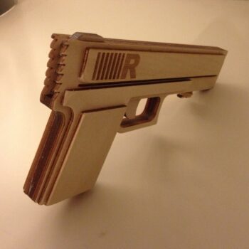 Intra απο ξύλο plywood 3mm-4mm πάχος - Λαστιχένιο πιστόλι Δίασταση 30x30 cm Intraeaxys-078ygd4o - Image 4