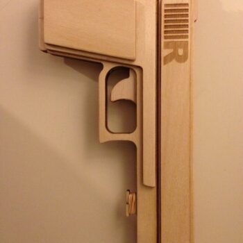 Intra απο ξύλο plywood 3mm-4mm πάχος - Λαστιχένιο πιστόλι Δίασταση 30x30 cm Intraeaxys-078ygd4o - Image 5