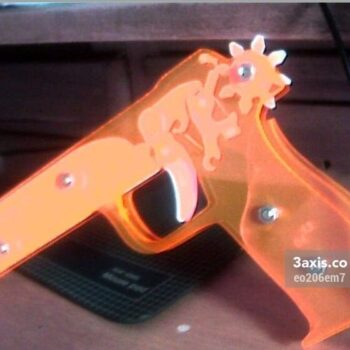 Intra απο ξύλο plywood 3mm-4mm πάχος - Περίστροφο 3D παζλ Δίασταση 30x30 cm Intraeaxys-eo206em7 - Image 1