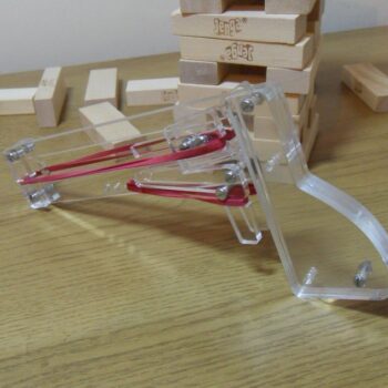 Intra απο ξύλο plywood 3mm-4mm πάχος - Jenga Pistol Δίασταση 30x30 cm Intraeaxys-r7vmwq57 - Image 1