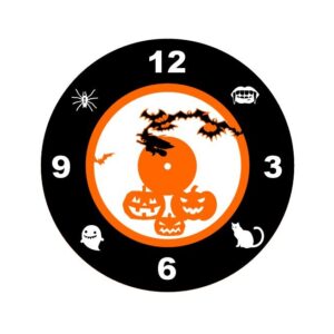 Intra απο ξύλο plywood 3mm-4mm πάχος - Ρολόι τοίχου απόκριες Δίασταση 30x30 cm Intraeaxys-e1gkd6vo