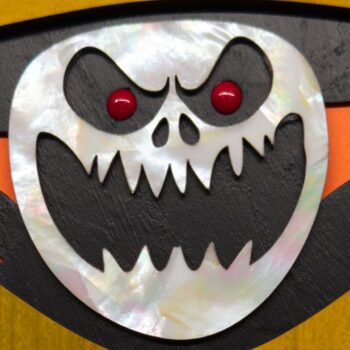 Intra απο ξύλο plywood 3mm-4mm πάχος - Χαριτωμένο Ghoul Halloween Decor Δίασταση 30x30 cm Intraeaxys-075yew8o - Image 4