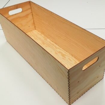 Intra απο ξύλο plywood 3mm-4mm πάχος - Κάδος αποθήκευσης DIY Ξύλινο Κουτί Δίασταση 30x30 cm Intraeaxys-eo4qgy97 - Image 1