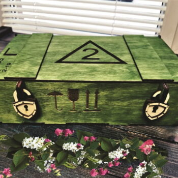 Intra απο ξύλο plywood 3mm-4mm πάχος - Κουτί δώρου Ξύλινο Κλουβί Δίασταση 30x30 cm Intraeaxys-p7ymyg27 - Image 3