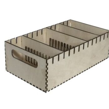 Intra απο ξύλο plywood 3mm-4mm πάχος - Ξύλινο Κλουβί με Διαιρέτες 3mm Αρχείο PDF Δίασταση 30x30 cm Intraeaxys-r1z2g5w1 - Image 1