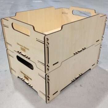 Intra απο ξύλο plywood 3mm-4mm πάχος - Στοιβαζόμενο Κουτί Mini Κόντρα πλακέ 4mm Δίασταση 30x30 cm Intraeaxys-eo0qm9g1 - Image 3