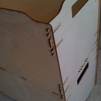 Intra απο ξύλο plywood 3mm-4mm πάχος - Stack Box 3mm Κόντρα πλακέ Δίασταση 30x30 cm Intraeaxys-51rrzld1 - Image 3