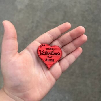 Intra απο ξύλο plywood 3mm-4mm πάχος - Καρδιές του Αγίου Βαλεντίνου Δίασταση 30x30 cm Intraeaxys-p7yrmxzo - Image 2