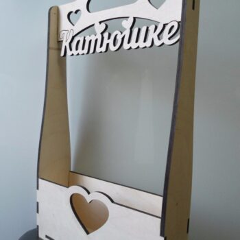 Intra απο ξύλο plywood 3mm-4mm πάχος - Ξύλινο κιβώτιο λουλουδιών Δίασταση 30x30 cm Intraeaxys-m1d6r8d7 - Image 1