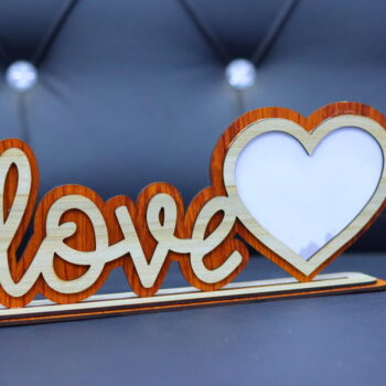 Intra απο ξύλο plywood 3mm-4mm πάχος - Κορνίζα Love Photo 3mm Δίασταση 30x30 cm Intraeaxys-d1lvezgo - Image 8