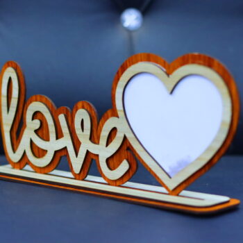 Intra απο ξύλο plywood 3mm-4mm πάχος - Κορνίζα Love Photo 3mm Δίασταση 30x30 cm Intraeaxys-d1lvezgo - Image 9