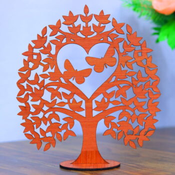 Intra απο ξύλο plywood 3mm-4mm πάχος - Ξύλινο Δέντρο Καρδιάς 4mm Δίασταση 30x30 cm Intraeaxys-075ye8po - Image 8