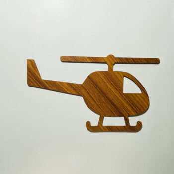 Intra απο ξύλο plywood 3mm-4mm πάχος - Ημιτελής ξύλινη αποκοπή ελικοπτέρου για χειροτεχνίες Δίασταση 30x30 cm Intraeaxys-6o3y2jr7 - Image 3