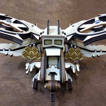 Intra απο ξύλο plywood 3mm-4mm πάχος - Avatar ελικοπτέρου Scorpion Δίασταση 30x30 cm Intraeaxys-d1lv0m6o - Image 1