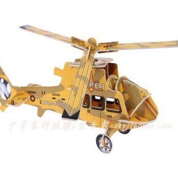 Intra απο ξύλο plywood 3mm-4mm πάχος - Τρισδιάστατο μοντέλο ελικοπτέρου Diy Δίασταση 30x30 cm Intraeaxys-67wlej31 - Image 1