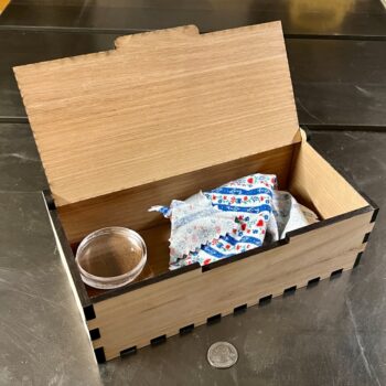 Intra απο ξύλο plywood 3mm-4mm πάχος - Αρθρωτό κιβώτιο καπακιού Δίασταση 30x30 cm Intraeaxys-078yg65o - Image 1