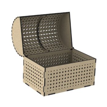 Intra απο ξύλο plywood 3mm-4mm πάχος - Θησαυρό σεντούκι για κοσμήματα Δίασταση 30x30 cm Intraeaxys-ro6ymdn7 - Image 1