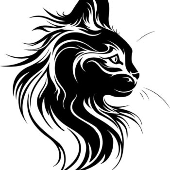 Intra απο ξύλο plywood 3mm-4mm πάχος - Διακόσμηση τοίχου γάτα Lynx Wall Art Δίασταση 30x30 cm Intraeaxys-qommqjpo - Image 4