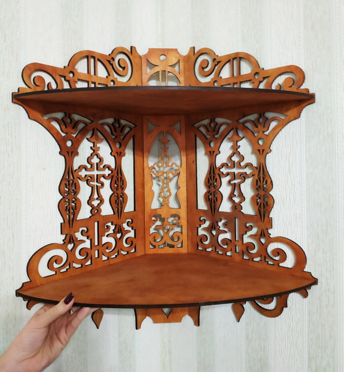 Intra απο ξύλο plywood 3mm-4mm πάχος - Εικονοστάσι Εστίας Δίασταση 30x30 cm Intraeaxys-voq2q3jo