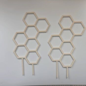 Intra απο ξύλο plywood 3mm-4mm πάχος - Αναρριχητικά Φυτά Καφασωτό Κυψελοειδή Φυτό Καφασωτό Δίασταση 30x30 cm Intraeaxys-67wez037 - Image 1