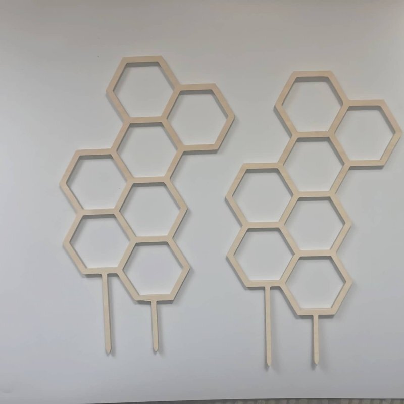 Intra απο ξύλο plywood 3mm-4mm πάχος - Αναρριχητικά Φυτά Καφασωτό Κυψελοειδή Φυτό Καφασωτό Δίασταση 30x30 cm Intraeaxys-67wez037