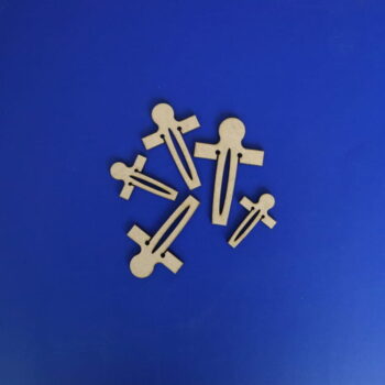 Intra απο ξύλο plywood 3mm-4mm πάχος - Καρφίτσες συγκράτησης κρεβατιού κηρήθρας Καρφίτσες δίσκου ψίχουλων λέιζερ Δίασταση 30x30 cm Intraeaxys-d1lvlexo - Image 4