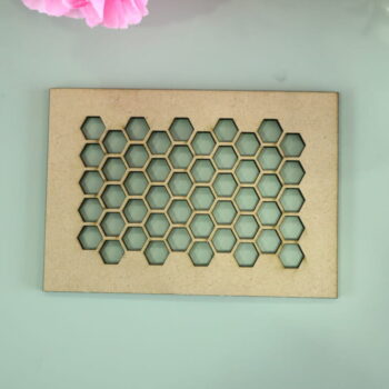 Intra απο ξύλο plywood 3mm-4mm πάχος - Μοτίβο κηρήθρας Δίασταση 30x30 cm Intraeaxys-qommv38o - Image 5