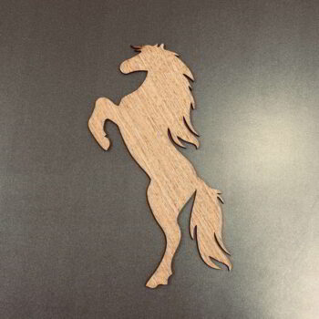 Intra απο ξύλο plywood 3mm-4mm πάχος - Διακόσμηση τοίχου εκτροφής αλόγων Δίασταση 30x30 cm Intraeaxys-67wlkk81 - Image 1