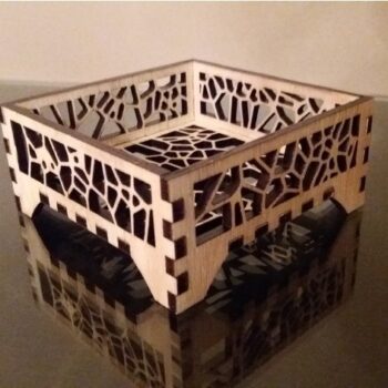 Intra απο ξύλο plywood 3mm-4mm πάχος - Θήκη σουβέρ Δίασταση 30x30 cm Intraeaxys-joedkp51 - Image 1