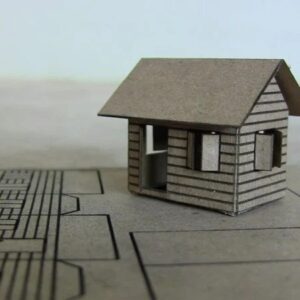 Intra απο ξύλο plywood 3mm-4mm πάχος - Χαρτόνι Μικρό Σπίτι Δίασταση 40x50 cm Intraeaxys-e1g53yxo