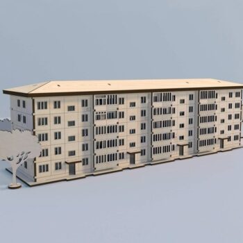 Intra απο ξύλο plywood 3mm-4mm πάχος - Μοντέλο μπλοκ στέγασης Δίασταση 30x30 cm Intraeaxys-e1gk0dmo - Image 1